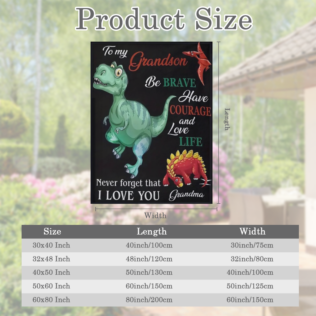 Cozy Dinosaur Pattern Flannel Throw Blanket - Soft, Warm & Lightweight for Couch, Bed, Office, and Travel - Versatile All- Season Gift for Family and Friends