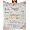 1 pc Regalos para Mamá Regalos para Mamá en Español Feliz Día de las Madres Regalos para Mamá en Español Regalos de Mamá de Hija Hijo Regalos de Cumpleaños para Mamá Regalos de Cumpleaños pa