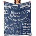 1pc Long Distance Relationship Gifts, Boyfriend Gifts From Girlfriend, Boyfriend Birthday Gifts Blankets, Romantic Gifts For Him Fathers Day Christmas Valentines, To My Boyfriend