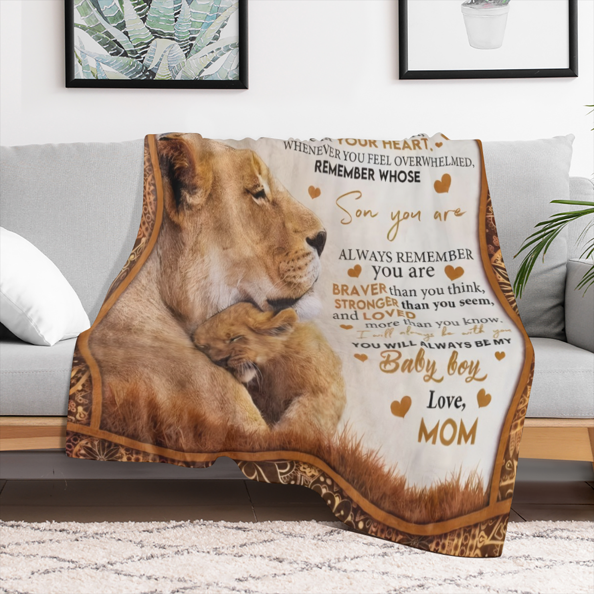 Son Gifts From Mom Blanket Gifts For Son From Mom Son Blanket From Mom To My Son Blanket From Mom Birthday Valentines Day Graduation For Son Him Boy Throw Bed Blanket