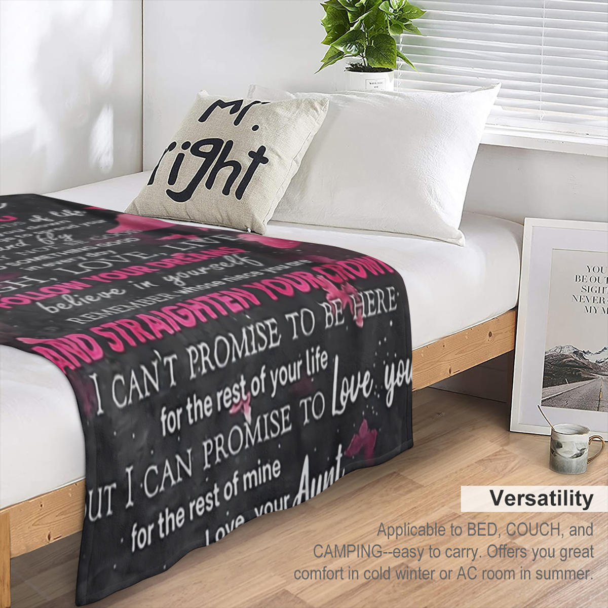 1 Pc Mothers Day for Gifts mom Blanket from Daughter Son Birthday Gifts for mom Mother' s Day Valentine' s Day Christmas for Women Presents Throw Blanket