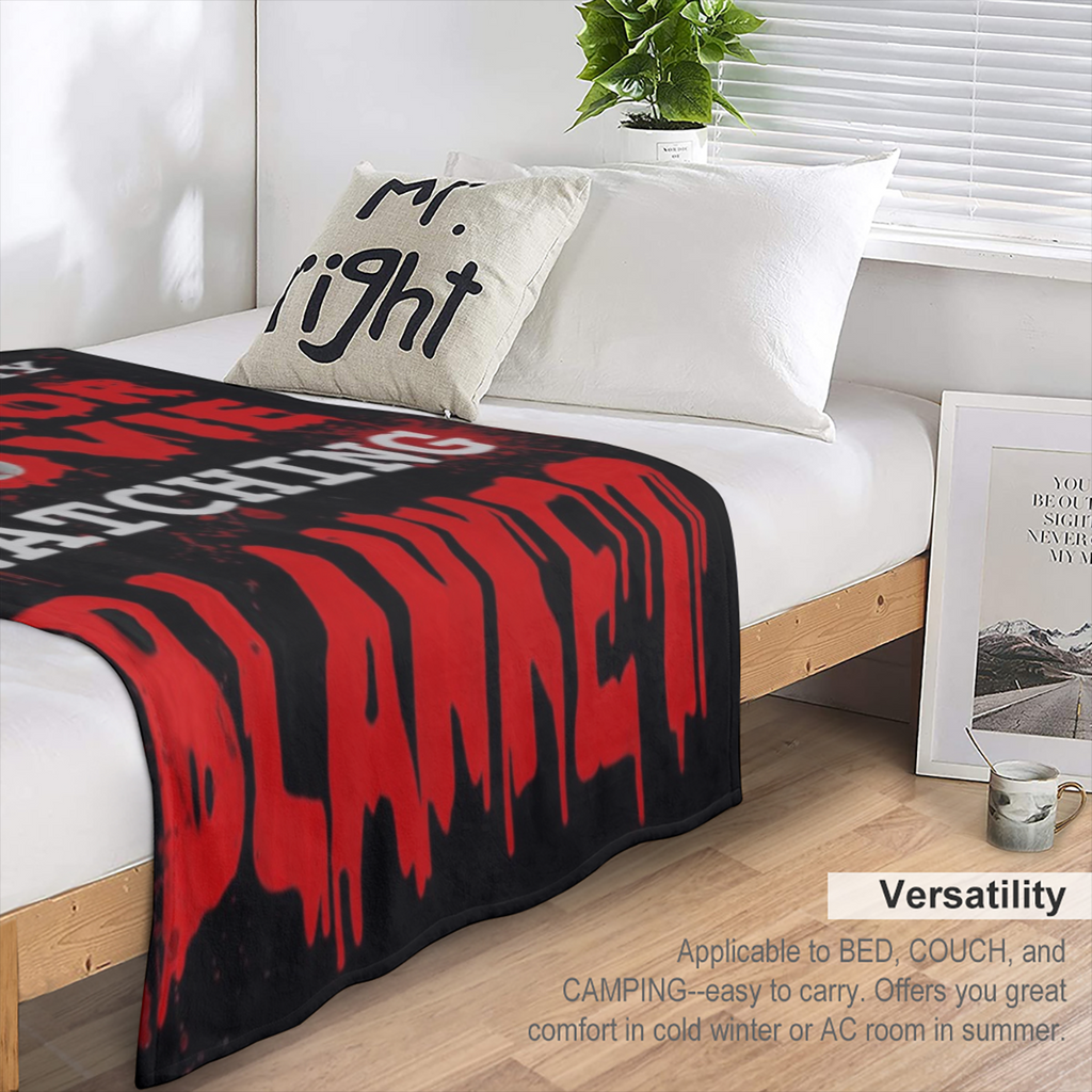 This is My Horror Movie Watching Blanket, Horror Movie Blanket, Halloween Blanket, Scary Movie Blanket, Horror Blanket Gifts for Halloween, Christmas Fleece Blankets Ver1, 280GSM CozyFlannel MultiSize
