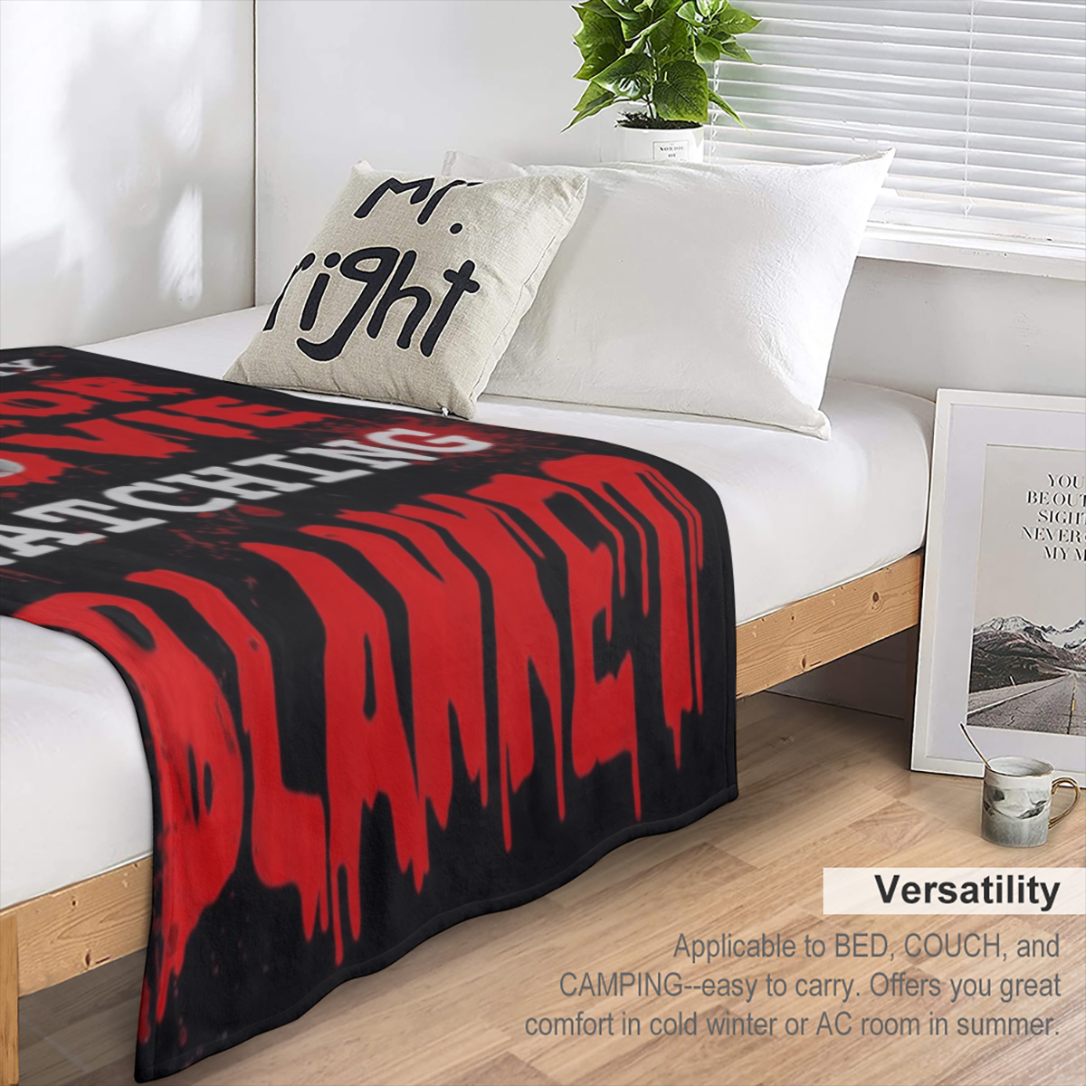 This is My Horror Movie Watching Blanket, Horror Movie Blanket, Halloween Blanket, Scary Movie Blanket, Horror Blanket Gifts for Halloween, Christmas Fleece Blankets Ver1, 280GSM CozyFlannel MultiSize